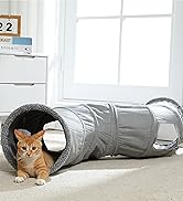 PAWZ Road Cat Tunnel Collapsible S Shape Cat Play Tube 10.5 Inches in Diameter