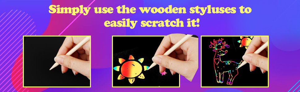 Scratch Paper Art