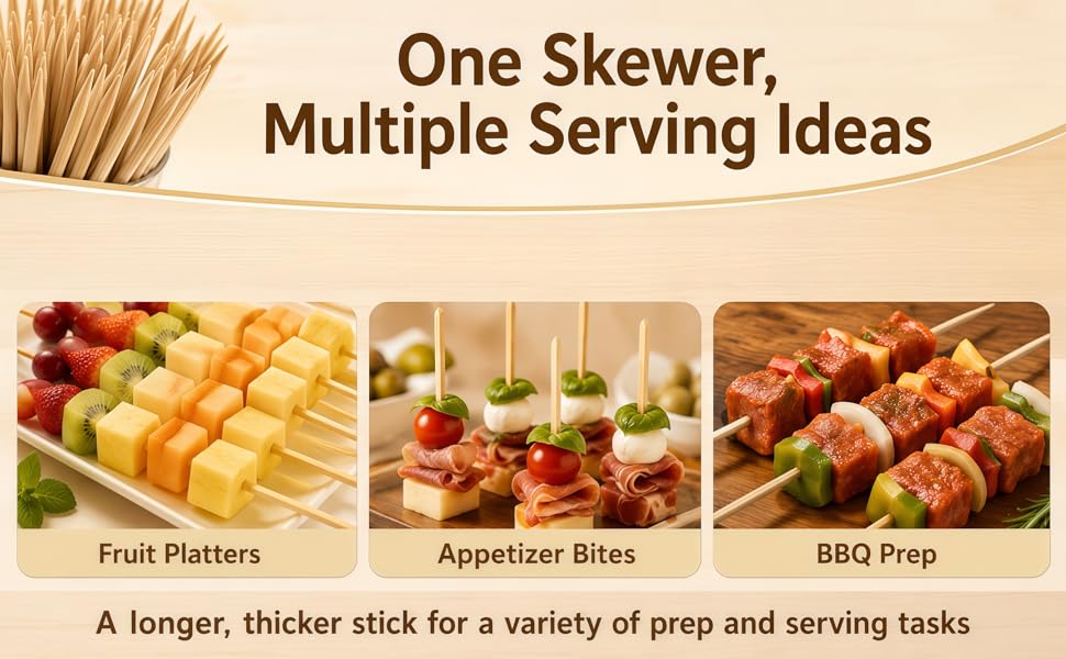 bamboo skewers