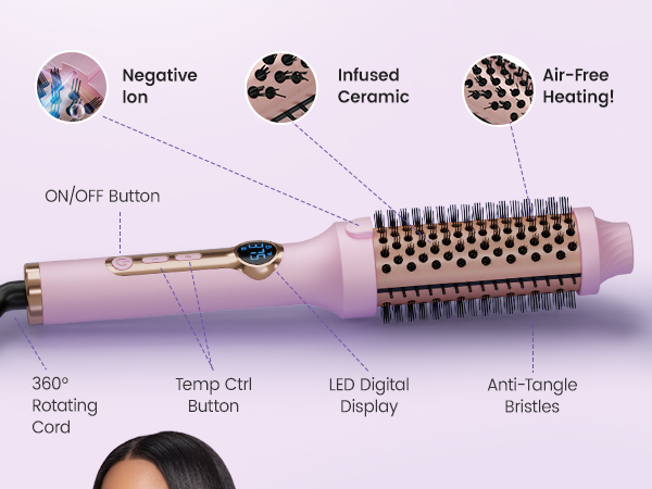 1.5Inch Thermal Brush