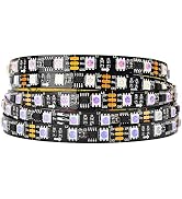BTF-LIGHTING WS2811 Addressable LED Strip Ultra Bright 5050 SMD RGB 60LED/m 20Pixels/m Multi-Colo...
