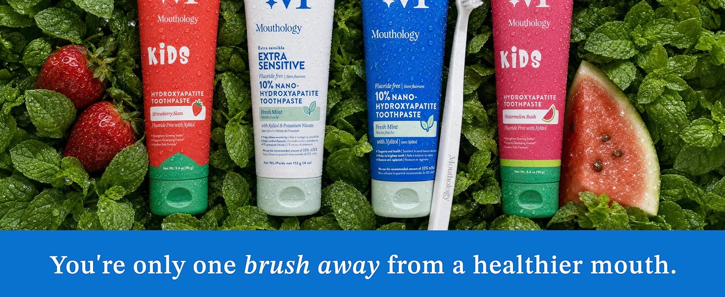 you are only one brush away from a healthier mouth