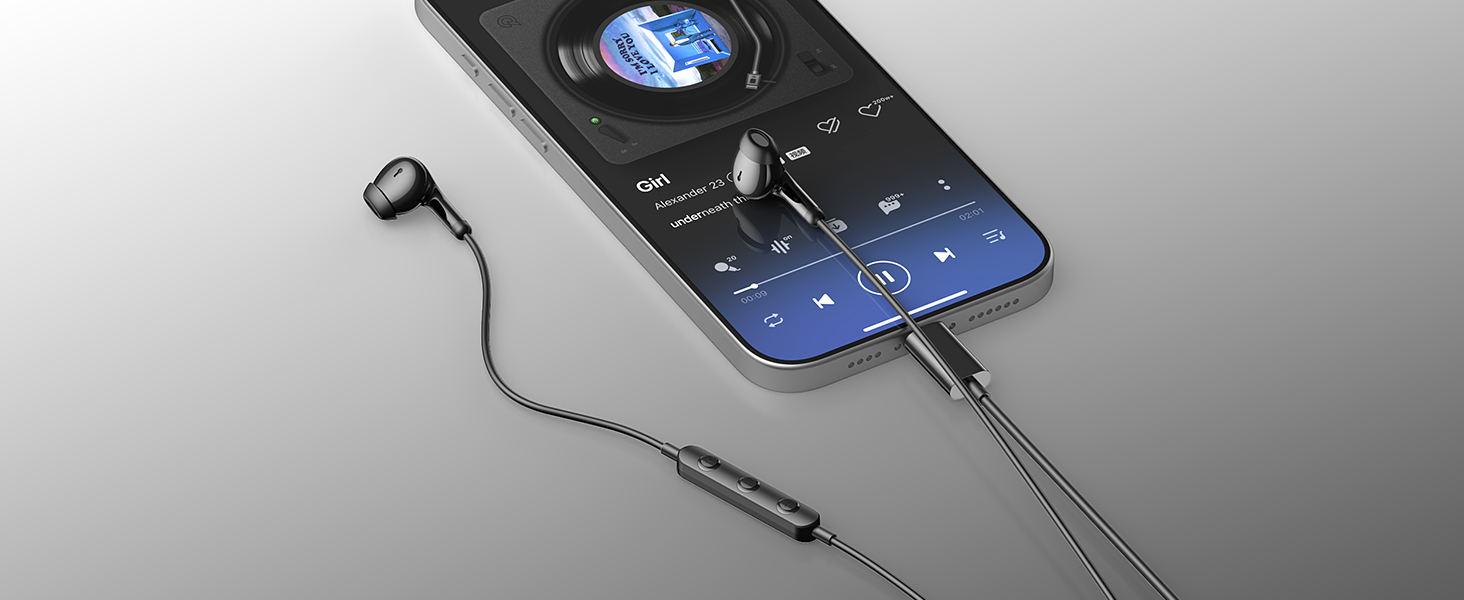 hifi stereo usb c headphones
