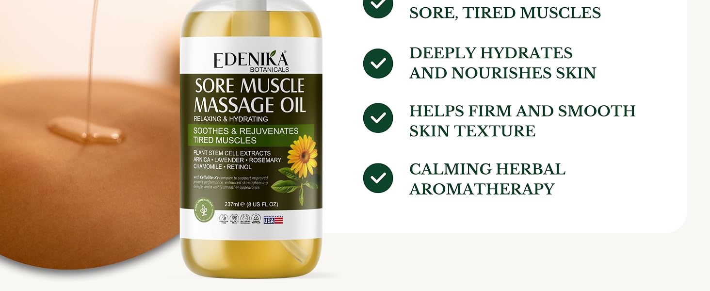 Sore Muscle Massage Oil 2