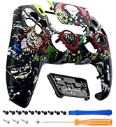 eXtremeRate Luna Redesigned Front Shell Touchpad Compatible with ps5 Controller BDM-010 020 BDM-0...