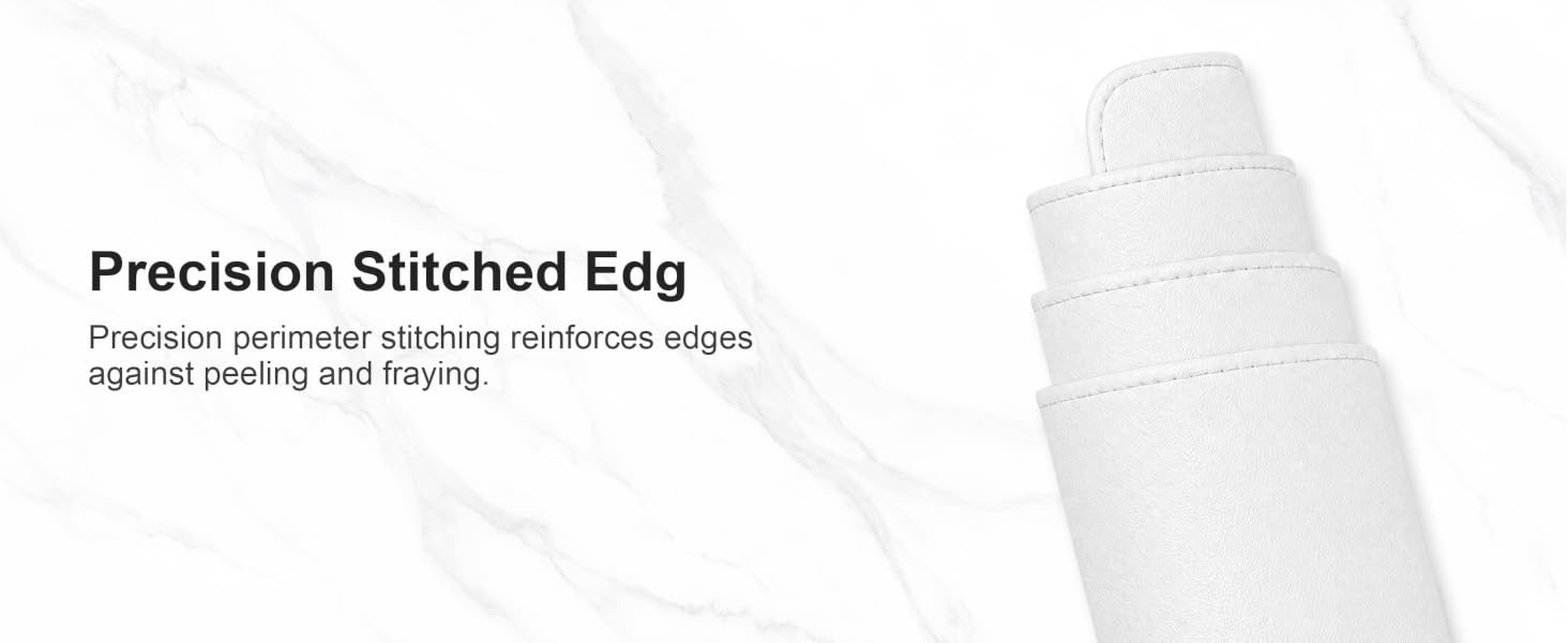Precision Stitched Edg