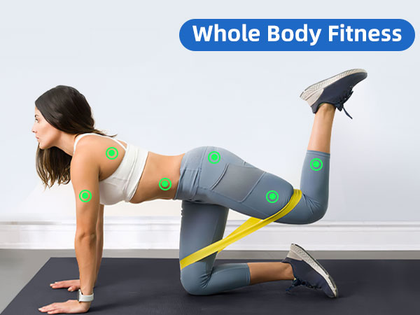 Resistance Loop Exercise Bands for Home Fitness
