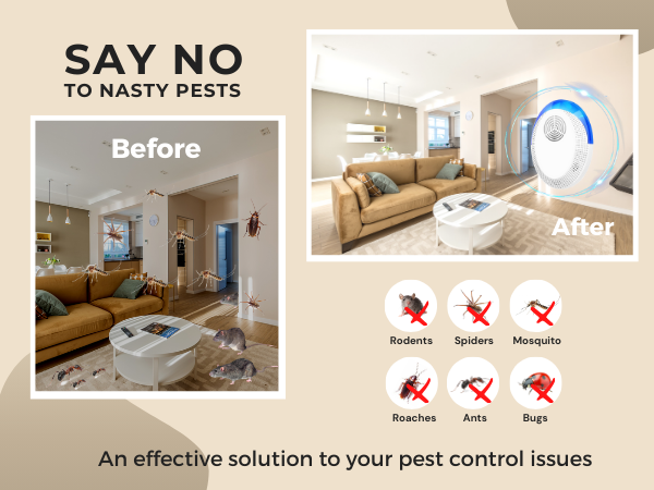 ultrasonic pest repeller indoor mouse repellent ultrasonic plug in