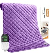 Focbeo King Size Heating Pad for Back 32"x24" Extra Large Heat Pad | Electric Heating Pad for Bac...