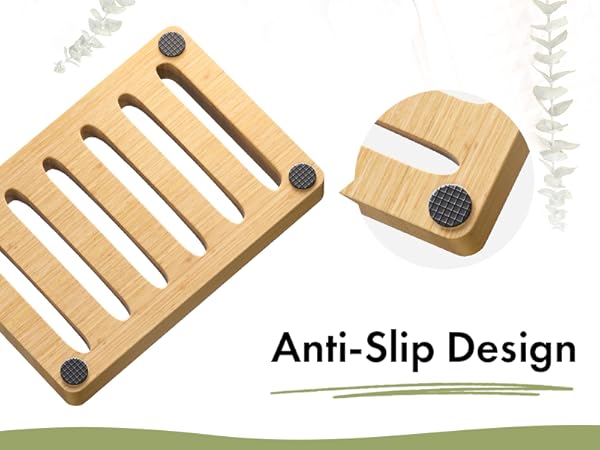 bamboo soap dish