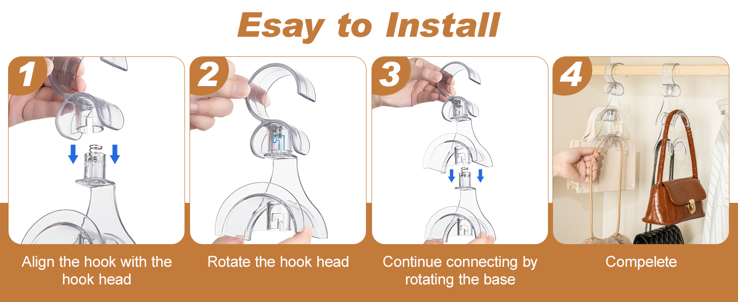 purse organizer hanger