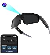Zigtik AI Smart Glasses with Camera,Polarized Sunglasses with UV400 Lens, ChatGPT Enabled, EIS St...