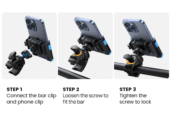 phone mount for motorcycle