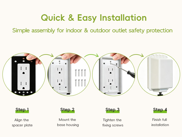 baby proof outlet cover