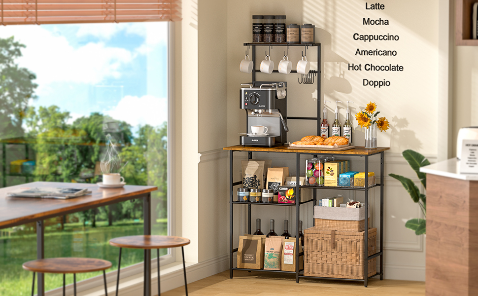 bakers racks for kitchens