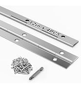 Arwnnklo 4 pcs Continuous & Piano Hinges,304 Stainless Steel Heavy Duty Piano 12 inch(30cm) x 1.2...