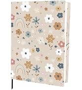 CRASPIRE Floral Stretchable Book Cover Protector Flower Washable Reusable Jumbo Fabric Cloth Elas...