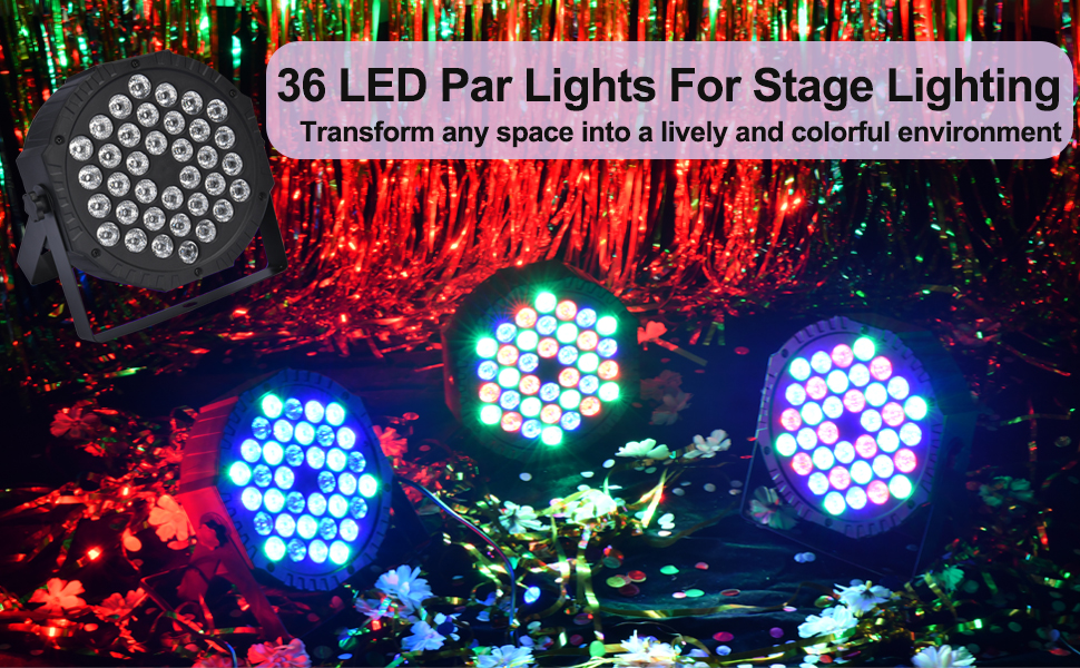 36 DJ LED Par Light