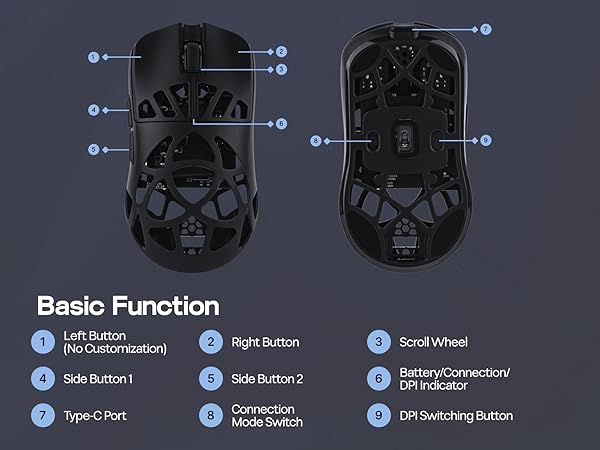 wireless gaming mouse