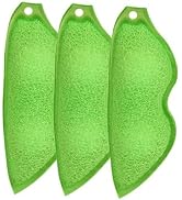 Multipurpose Bean Shaped Sponge Set - 3 Pack Heat Resistant Bottle & Internal Cleaning Sponges - ...