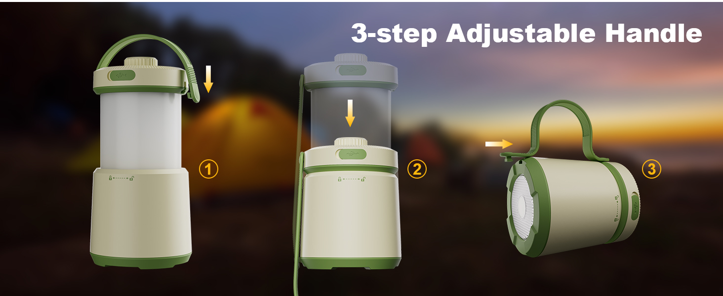 HALOSTORMS Convenient and Portable collapsible lantern