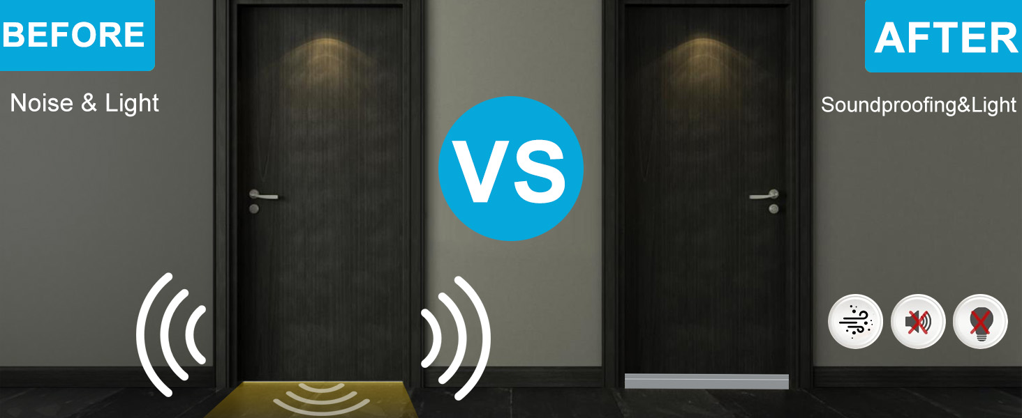 door draft stopper