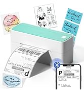 Phomemo Bluetooth Thermal Shipping Label Printer, 241BT Wireless Thermal Label Printer for Shippi...