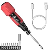 AMIR Cordless Screwdriver, Rechargeable Electric Screwdriver Sets, Portable Automatic Home Repair...