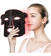 CozyZen Red Light Therapy for Face, 7+1 Colors Near-Infrared 850nm LED Face Mask Light Therapy, P...
