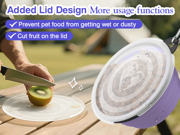 collapsible dog bowls