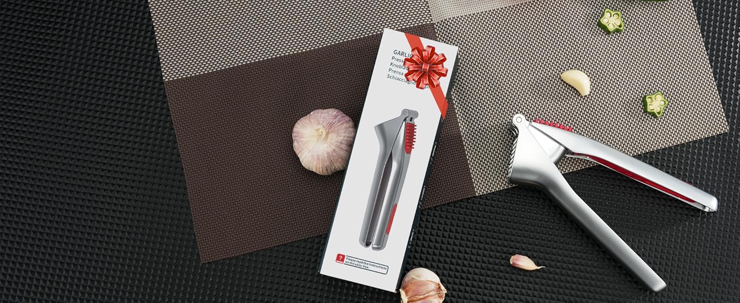Heavy-Duty Garlic Press