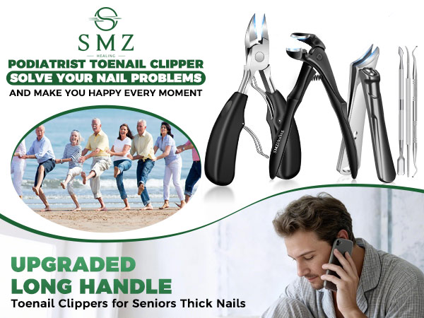Toenail Clippers for Seniors Thick Toenails