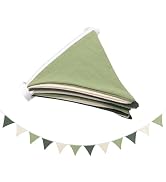 Pennant Banner Flags, Toddler Room Decoration Pennant, Garland Triangle Banners Fabric, for Nurse...