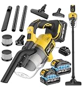 Muylux Cordless Vacuum Cleaner for Home, 1600Pa/400W Stick Vacuum with LED, Anti-Tangle, Powerful...