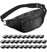 Crossbody Fanny Pack Large Capacity Waist Bag with Hidden Zipper Pockets Adjustable Strap Fanny P...
