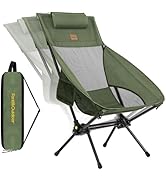 FanttikOutdoor Zeta L8 Max Camping Chair, Portable & Lightweight, Comfort-Driven Foldable Rocking...