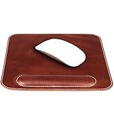 Londo Top Grain Leather Mousepad with Wrist Rest