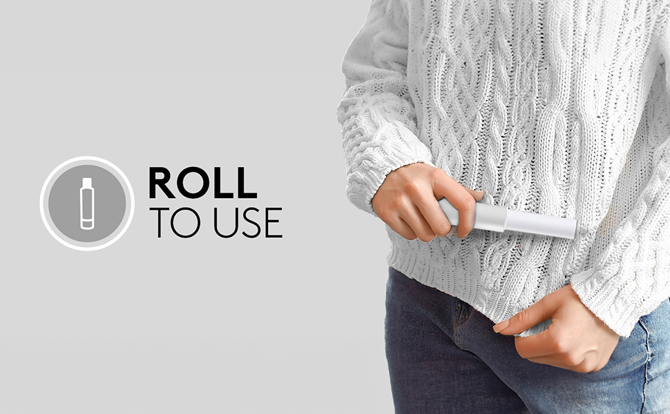 Lint roller White