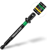 HitScrews 4" Cleanable & Reversible 4-in-1 Magnetic Nut Driver S2 Steel Impact Socket Fits 8mm 5/...