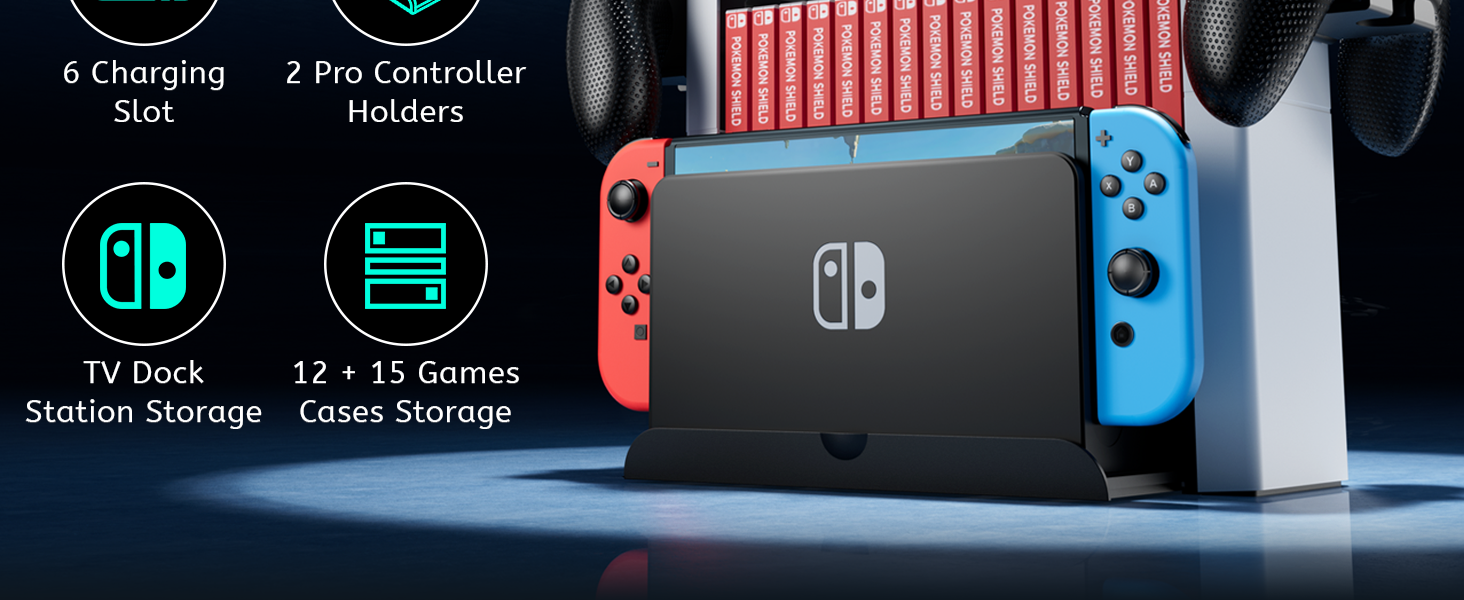 nintendo switch organizer