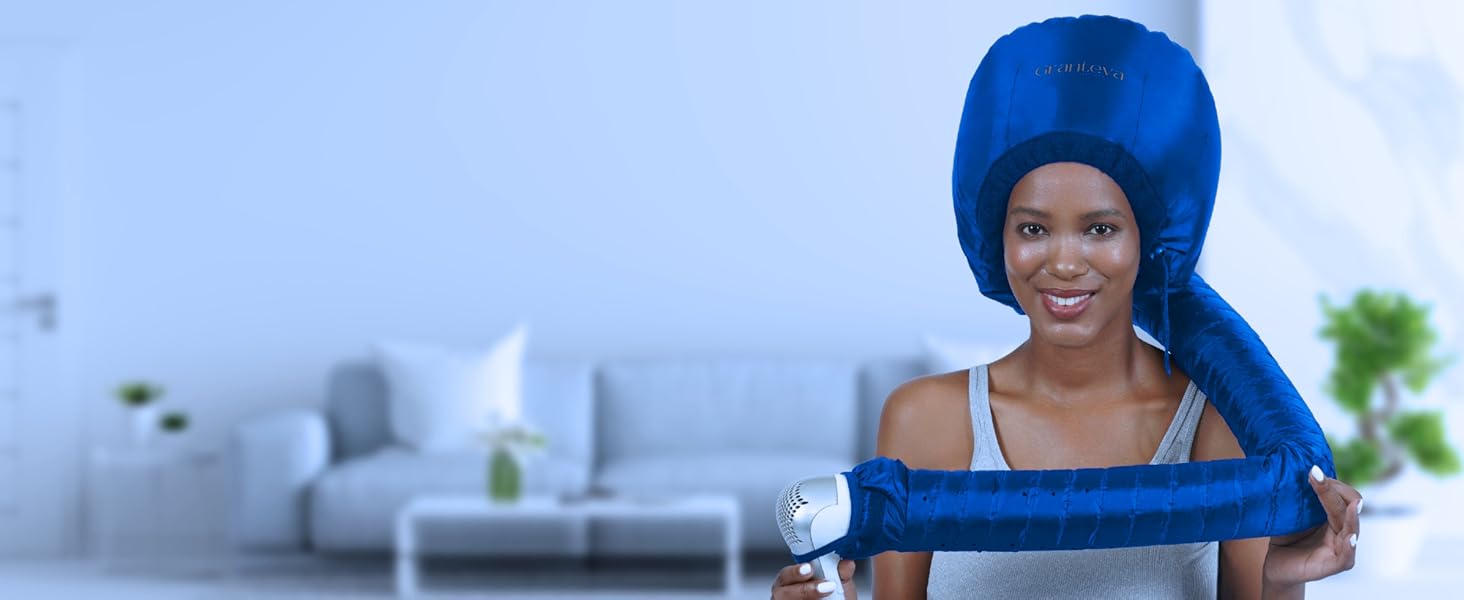 portable hair dryer with hood