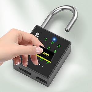 smart padlock with RFID