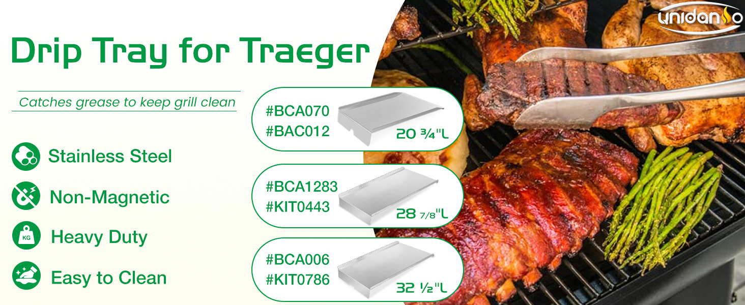 traeger drip tray