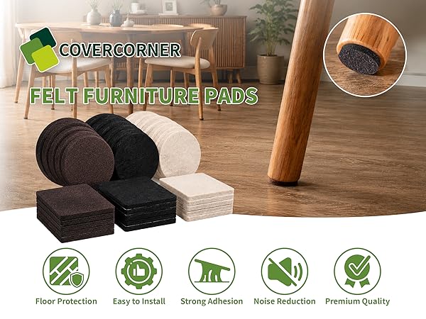 Furniture Felt Pads