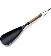Wooden Handle Silicone Cooking Spoons and Spatulas,multi function Heat Resistant Non Scratch Kitc...