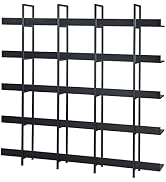 Donext 5 Tier Bookcase Home Office Open Bookshelf, Tall Industrial Bookshelf for Home Office, MDF...