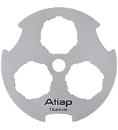 ATiAP Camping Tripod Hanger Grill Support Board Cooking Tripod Hanger Cookware for Outdoor Campin...