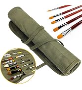 JTDEAL Paint Brush Holder, 22 Slots Paint Brush Storage for Acrylic Oil Watercolor Gouache Artist...