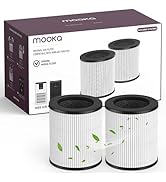 MOOKA M05 Air Purifier Filter, 3-in-1 True HEPA Filter, High-Efficiency Activated Carbon Air Filt...