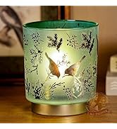 MJ PREMIER Cordless Table Lamp Timer, Big 7'' Battery Operated Lamp, Emergency Table Lamp for Are...